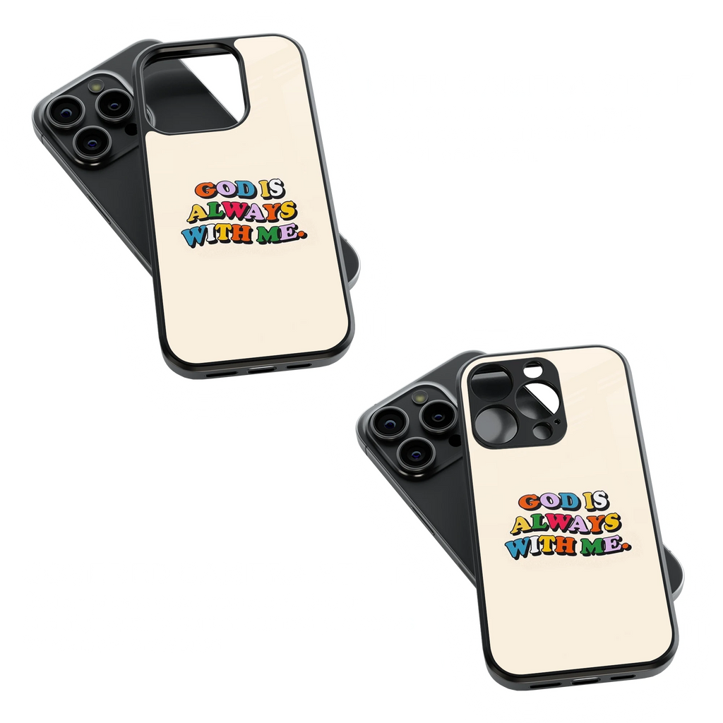Trendy Glass Back Mobile Case for iPhone, Samsung, Redmi, OnePlus, Google Pixel, Motorola