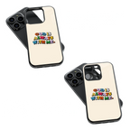 Trendy Glass Back Mobile Case for iPhone, Samsung, Redmi, OnePlus, Google Pixel, Motorola