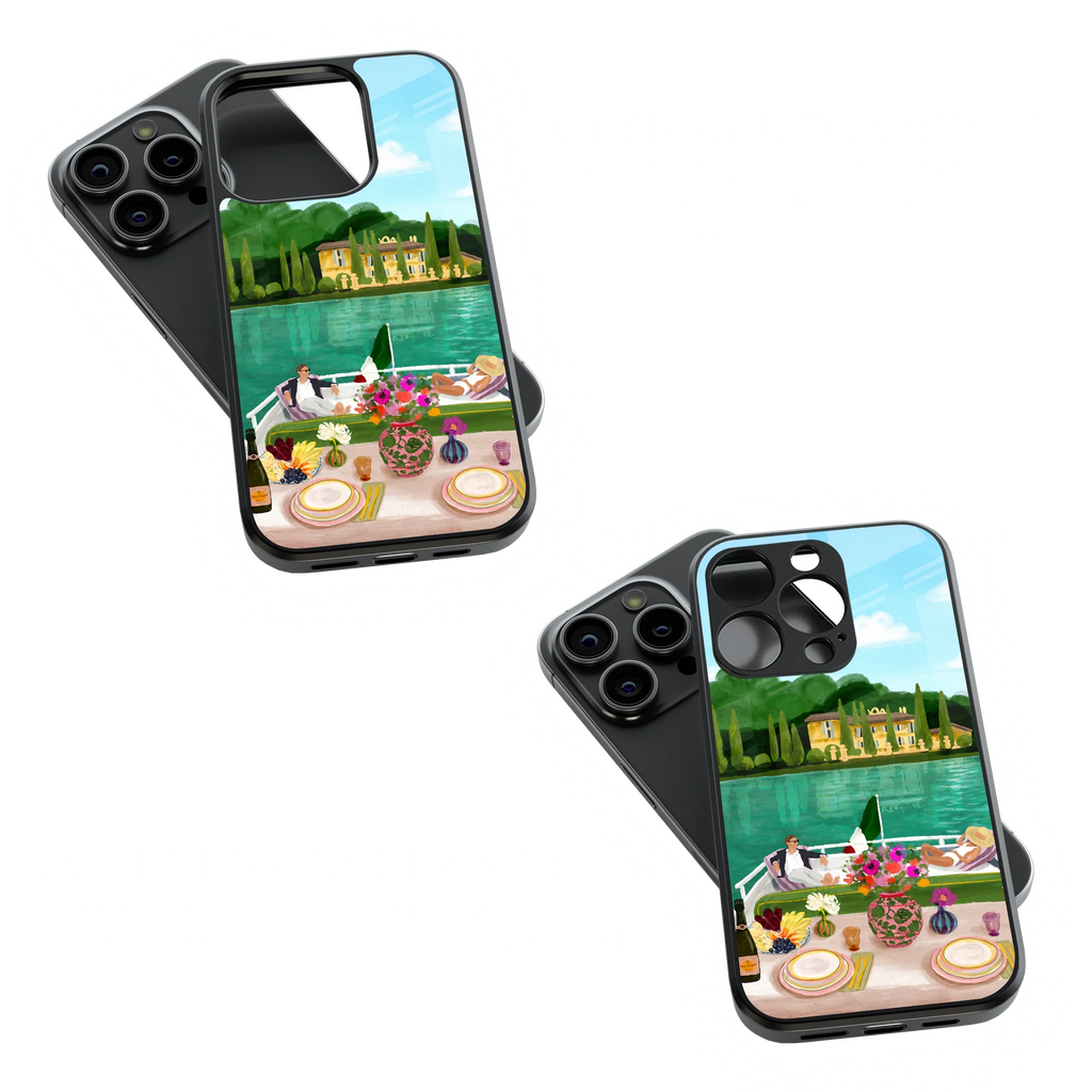 Trendy Glass Back Mobile Case for iPhone, Samsung, Redmi, OnePlus, Google Pixel, Motorola