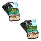 Trendy Glass Back Mobile Case for iPhone, Samsung, Redmi, OnePlus, Google Pixel, Motorola