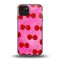 berry blush back phone cover | glass case for iphone 15