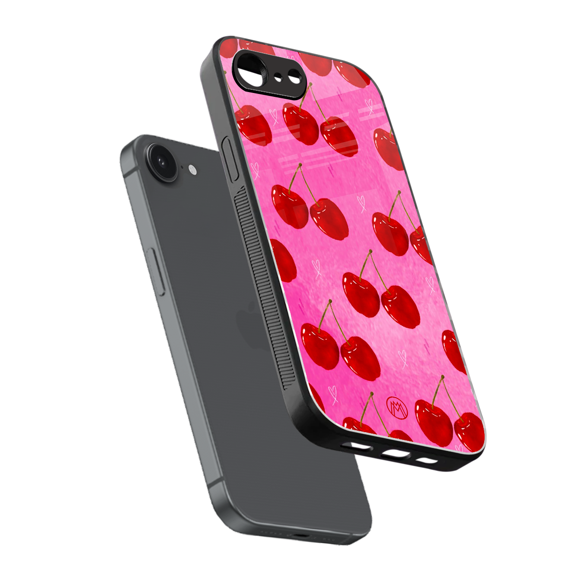 berry blush back phone cover | glass case for iphone 16e