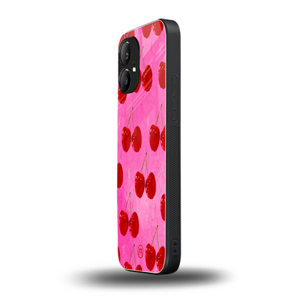berry blush back phone cover | glass case for nothing phone 1