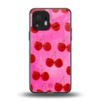 berry blush back phone cover | glass case for nothing phone 2