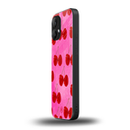berry blush back phone cover | glass case for nothing phone 2