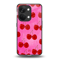 berry blush back phone cover | glass case for oneplus nord 3
