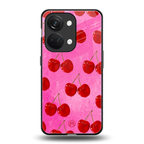 berry blush back phone cover | glass case for oneplus nord 3