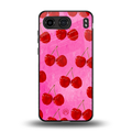 berry blush back phone cover | glass case for oneplus nord 4