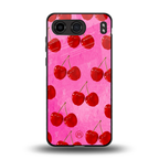 berry blush back phone cover | glass case for oneplus nord 4
