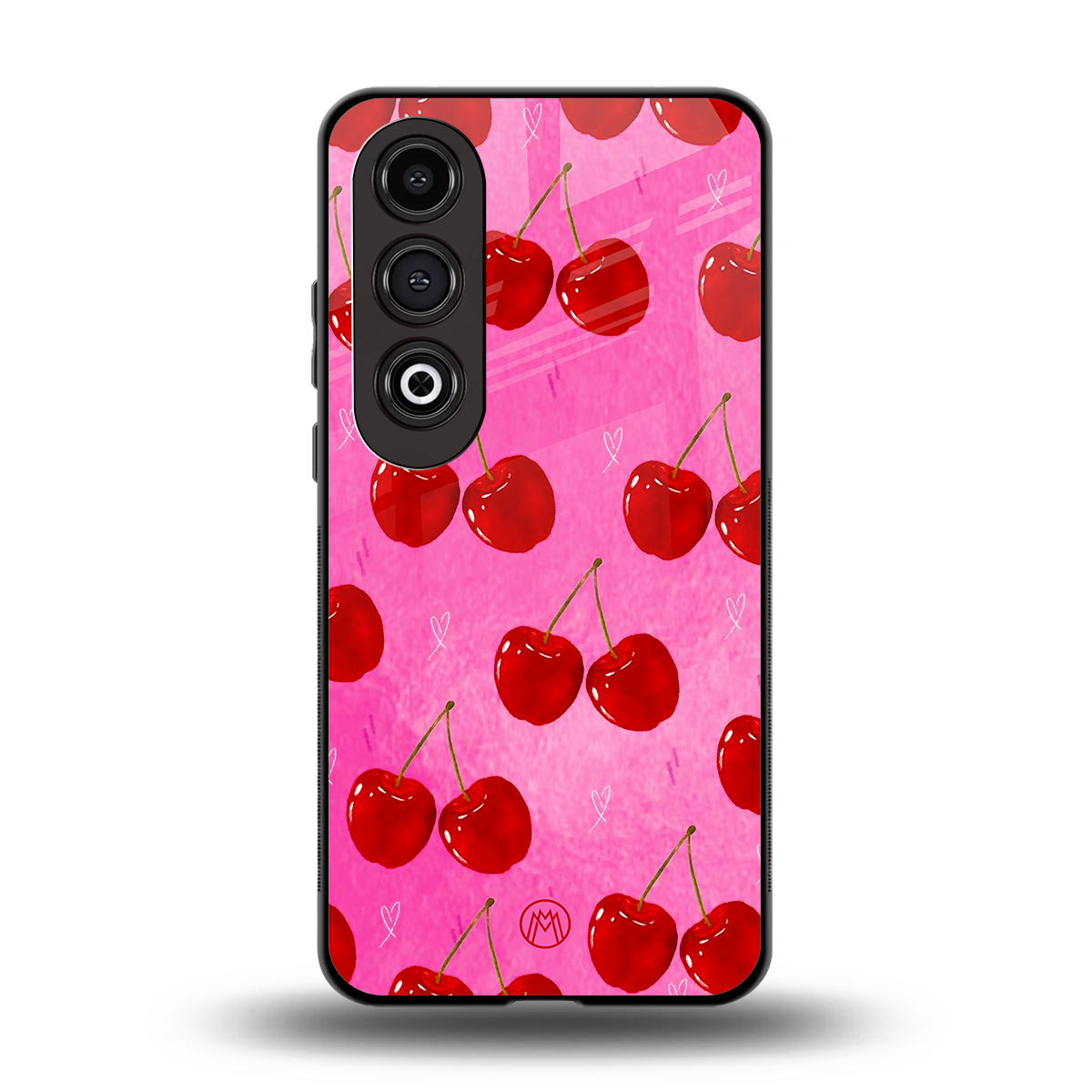 berry blush back phone cover | glass case for oneplus nord ce 4