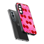 berry blush back phone cover | glass case for oneplus nord ce 4