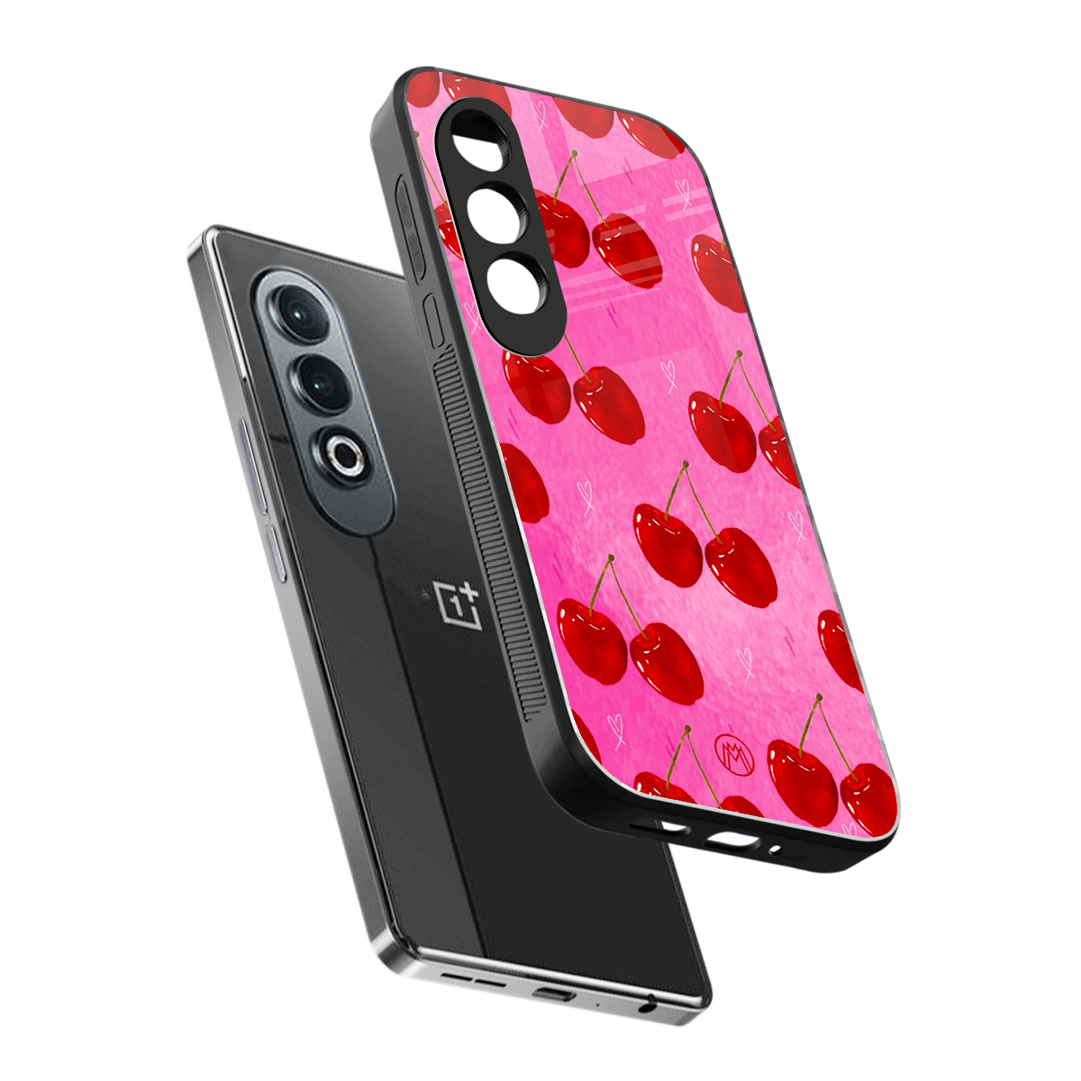 berry blush back phone cover | glass case for oneplus nord ce 4