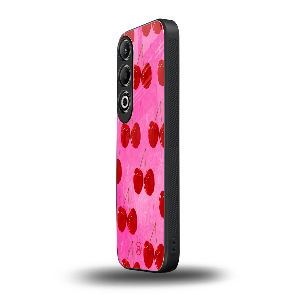 berry blush back phone cover | glass case for oneplus nord ce 4