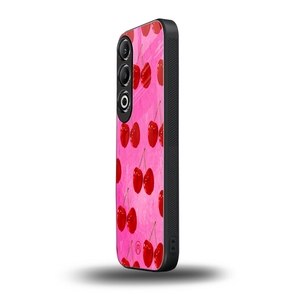 berry blush back phone cover | glass case for oneplus nord ce 4