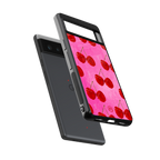berry blush back phone cover | glass case for google pixel 6
