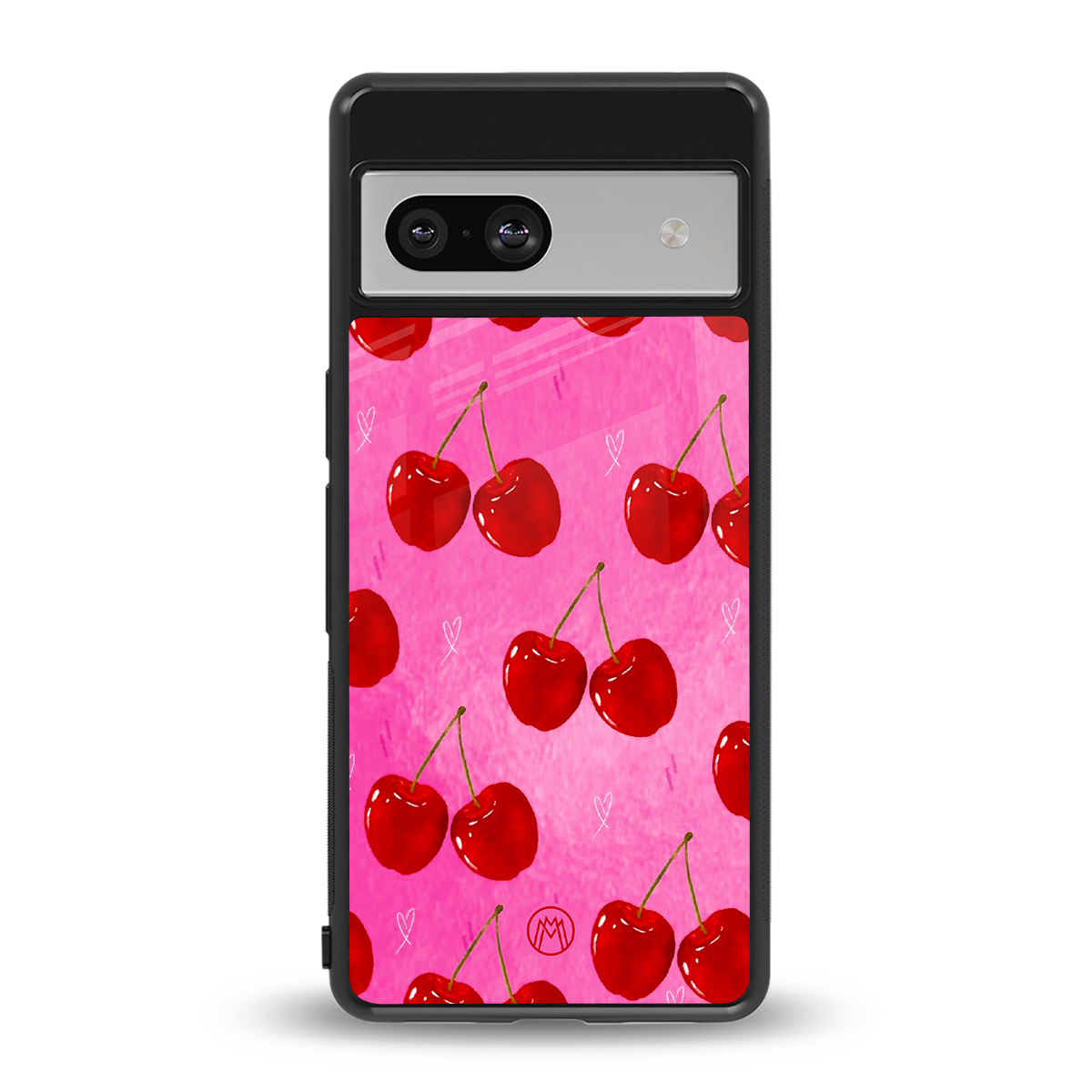 berry blush back phone cover | glass case for Google Pixel 7A