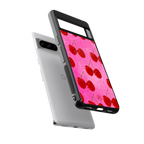 berry blush back phone cover | glass case for google pixel 8 pro