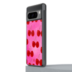 berry blush back phone cover | glass case for google pixel 8 pro