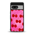 berry blush back phone cover | glass case for Google Pixel 8