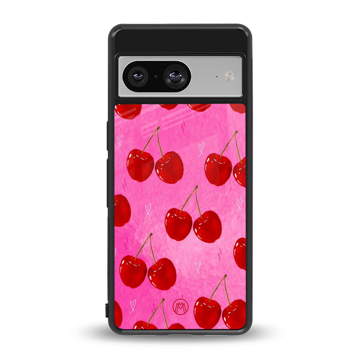 berry blush back phone cover | glass case for Google Pixel 8