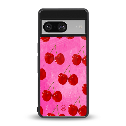 berry blush back phone cover | glass case for Google Pixel 8