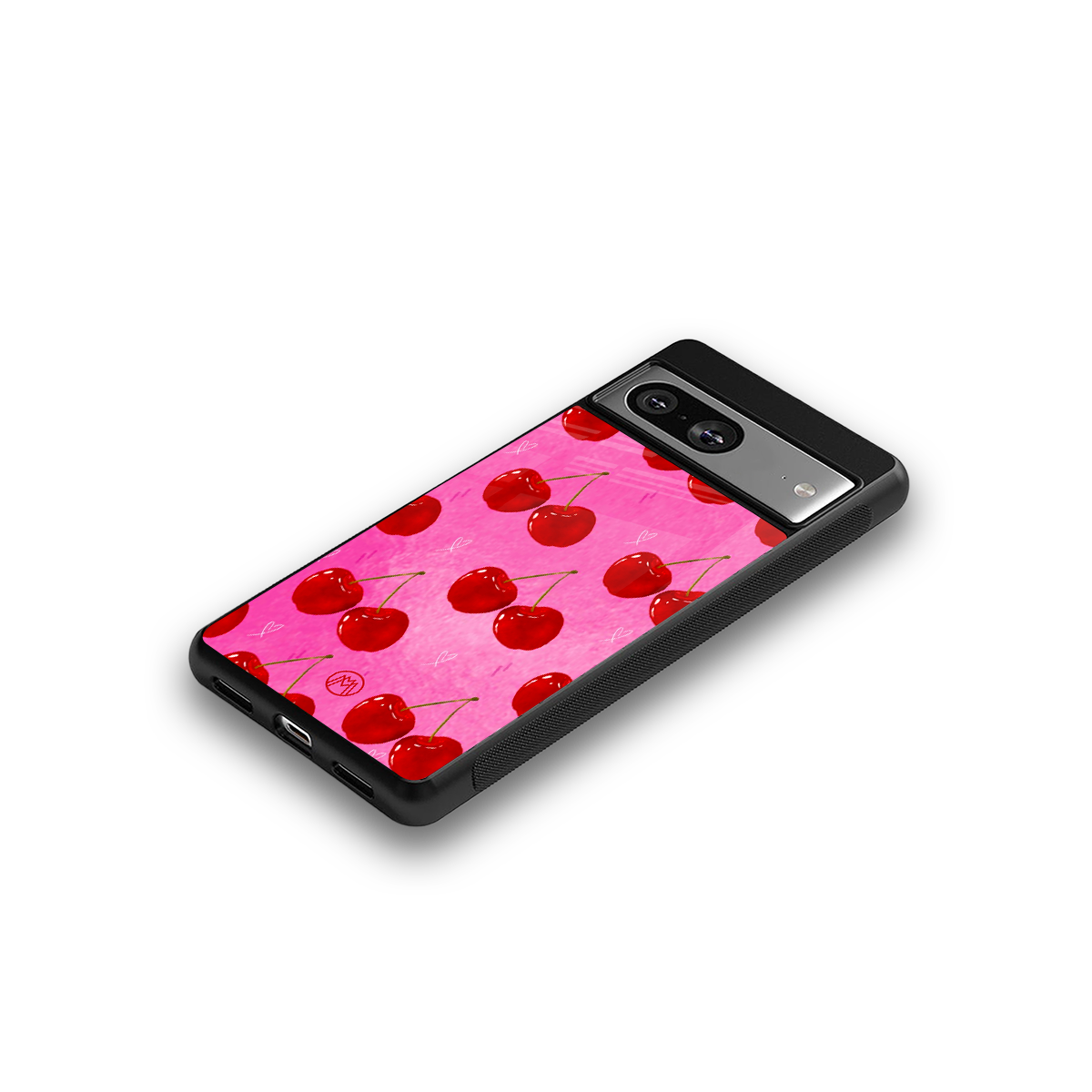 berry blush back phone cover | glass case for Google Pixel 8