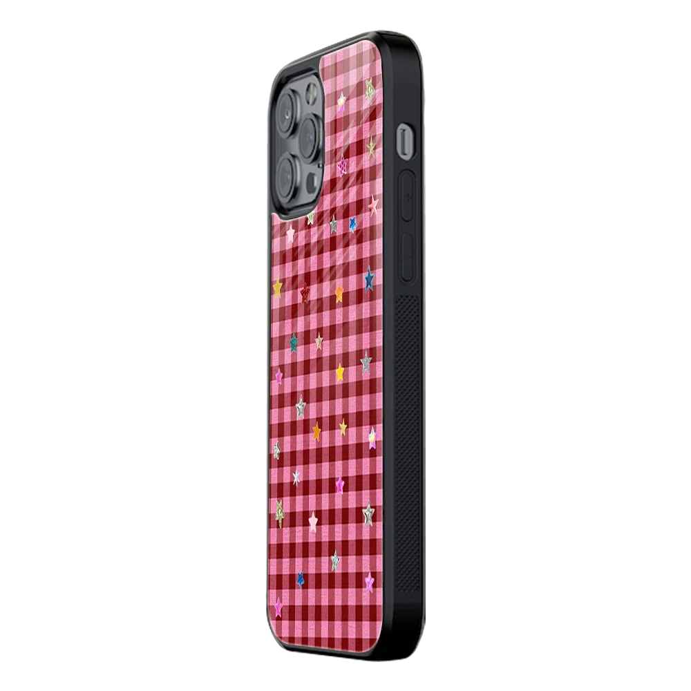 Slim Glass Back Phone Case for Multiple Brands iPhone, Samsung, Redmi, OnePlus, Oppo, Vivo