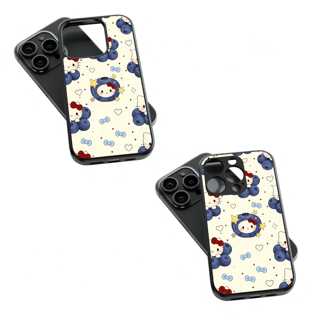 Trendy Glass Back Mobile Case for iPhone, Samsung, Redmi, OnePlus, Google Pixel, Motorola