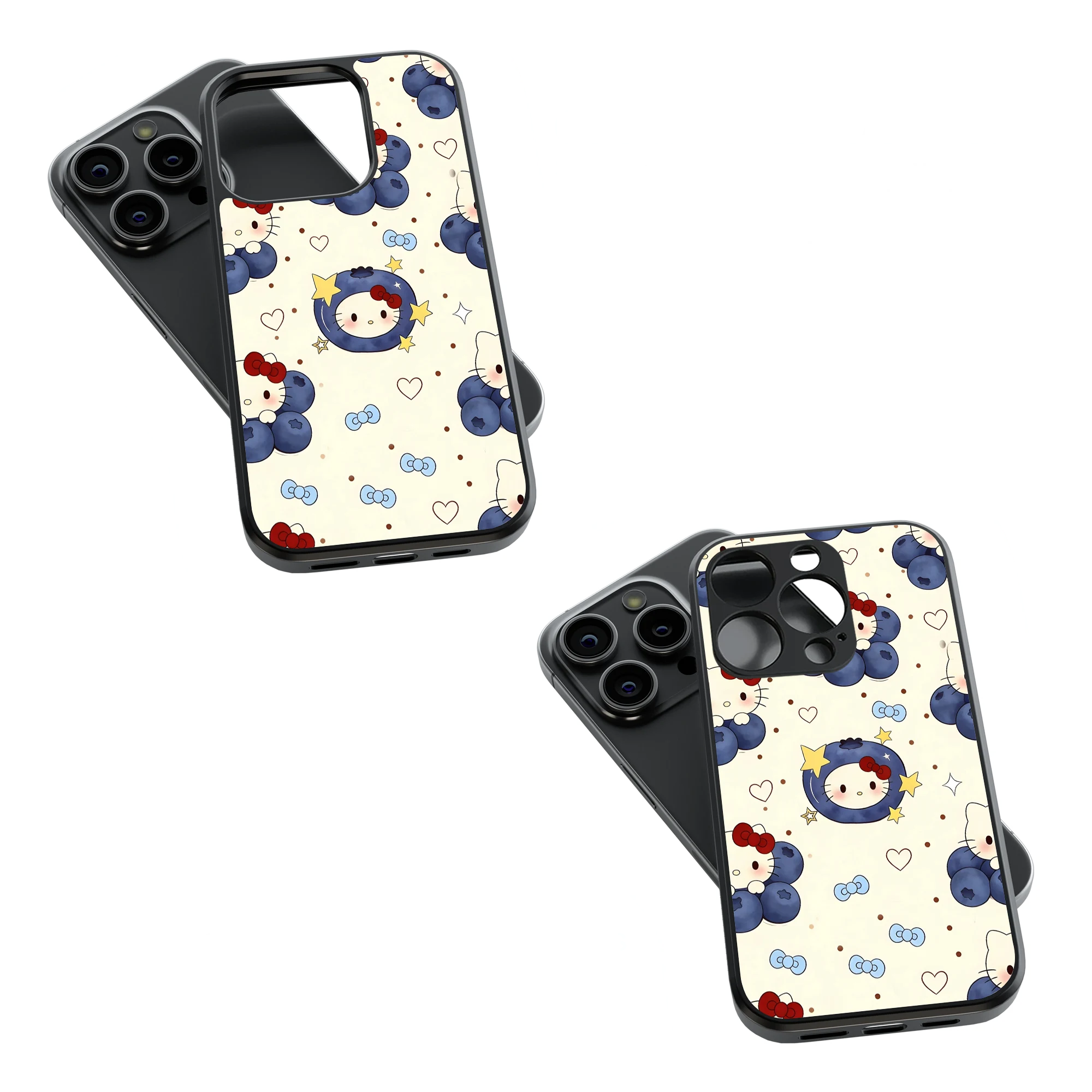 Trendy Glass Back Mobile Case for iPhone, Samsung, Redmi, OnePlus, Google Pixel, Motorola