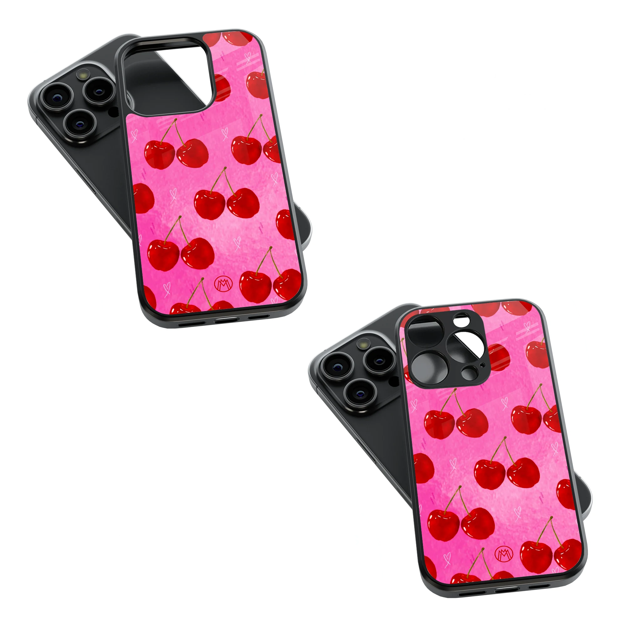 Trendy Glass Back Mobile Case for iPhone, Samsung, Redmi, OnePlus, Google Pixel, Motorola