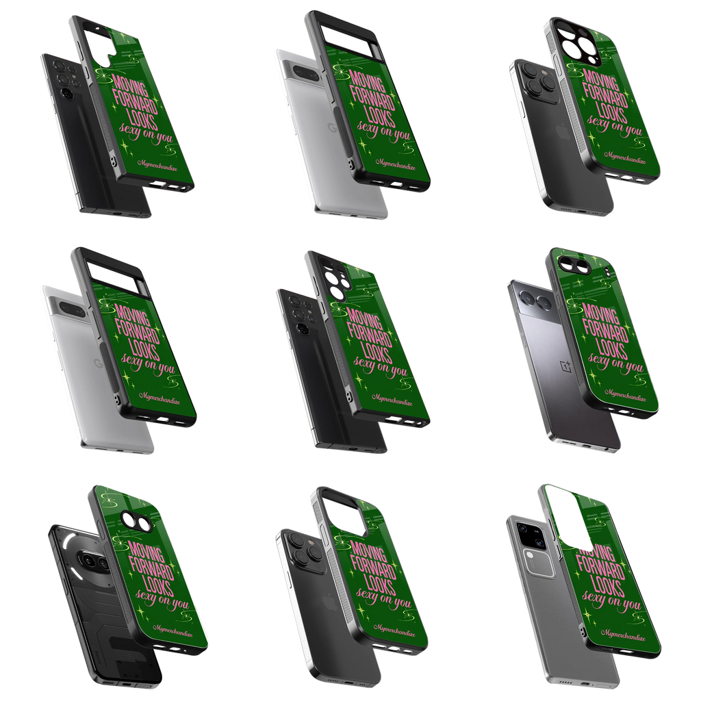 Durable Glass Back Mobile Case for iPhone, Samsung, OnePlus, Google Pixel, Redmi, Vivo, Oppo