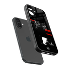 better future dark aesthetic back phone cover | glass case for iphone 16 plus