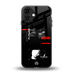 better future dark aesthetic back phone cover | glass case for iphone 16