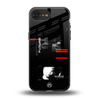 better future dark aesthetic back phone cover | glass case for iphone 16e