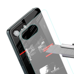 better future dark aesthetic back phone cover | glass case for iphone 16e