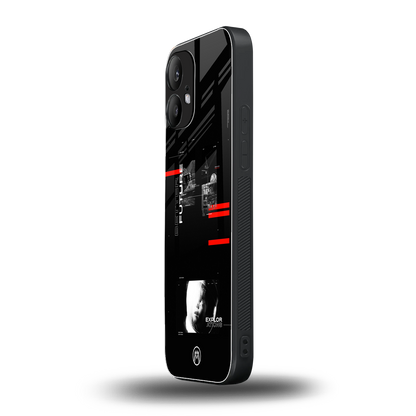 better future dark aesthetic back phone cover | glass case for nothing phone 2