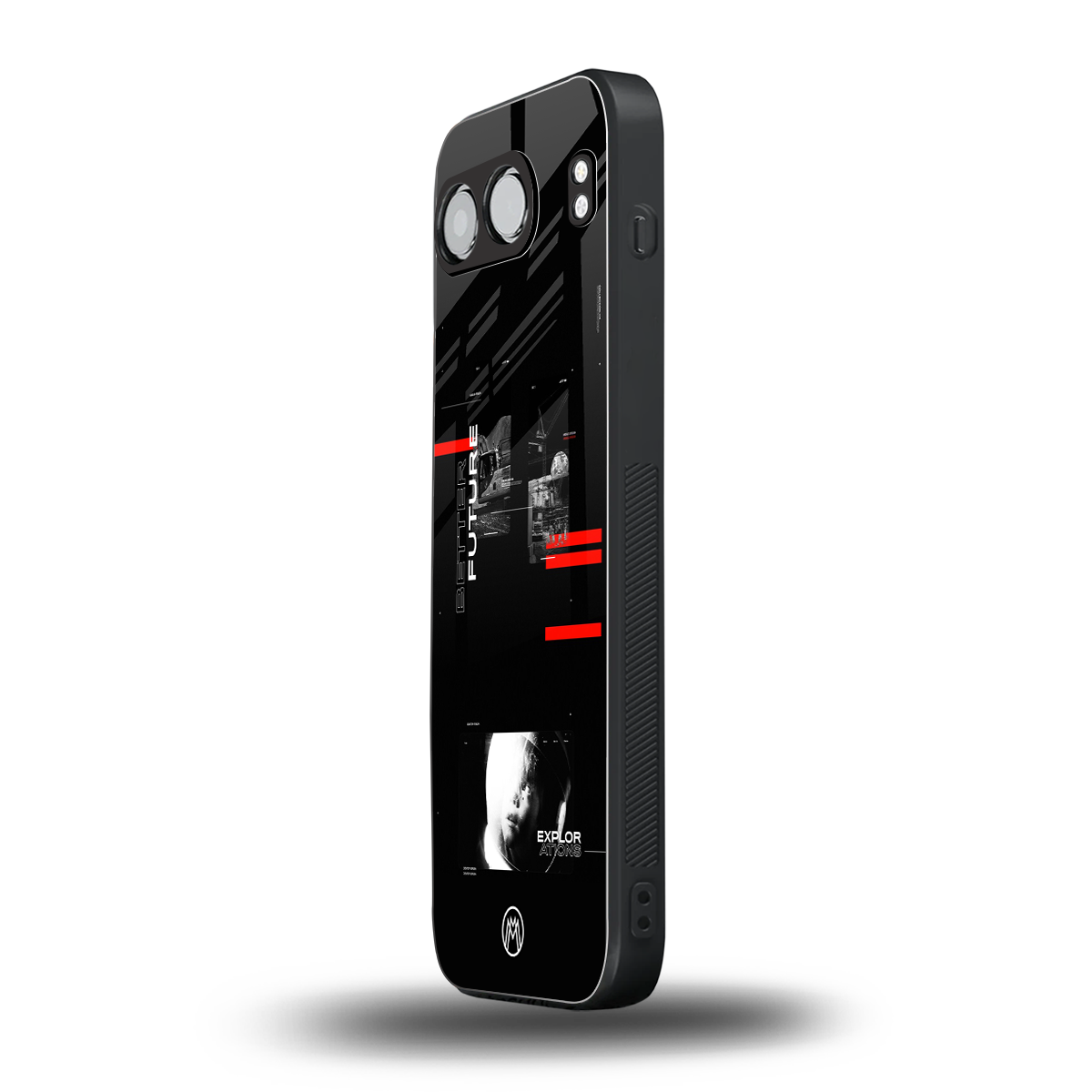 better future dark aesthetic back phone cover | glass case for oneplus nord 4