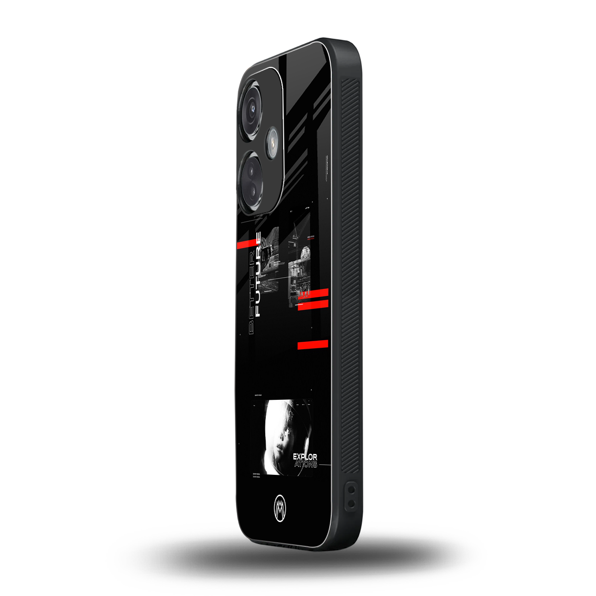 better future dark aesthetic back phone cover | glass case for oneplus nord ce 3