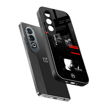 better future dark aesthetic back phone cover | glass case for oneplus nord ce 4