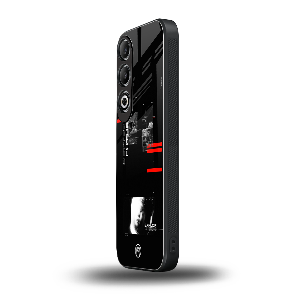 better future dark aesthetic back phone cover | glass case for oneplus nord ce 4