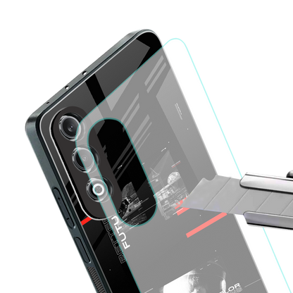 better future dark aesthetic back phone cover | glass case for oneplus nord ce 4