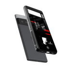 better future dark aesthetic back phone cover | glass case for google pixel 6 pro