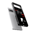 better future dark aesthetic back phone cover | glass case for google pixel 7 pro