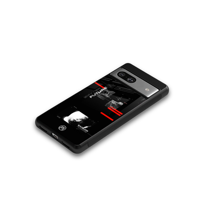 better future dark aesthetic back phone cover | glass case for Google Pixel 7A