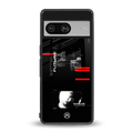 better future dark aesthetic back phone cover | glass case for Google Pixel 8