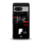 better future dark aesthetic back phone cover | glass case for Google Pixel 8