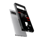 better future dark aesthetic back phone cover | glass case for Google Pixel 8