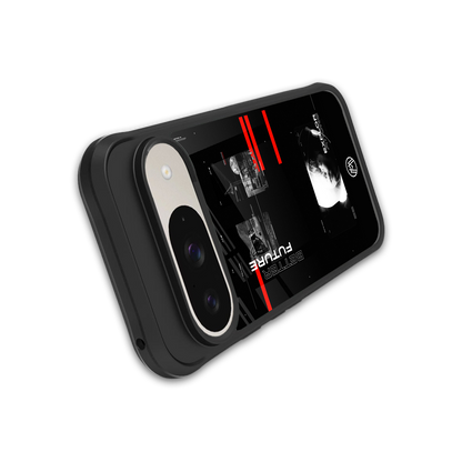 better future dark aesthetic back phone cover | glass case for google pixel 9