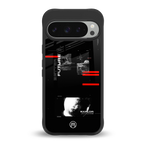 better future dark aesthetic back phone cover | glass case for google pixel 9 pro