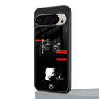 better future dark aesthetic back phone cover | glass case for google pixel 9 pro
